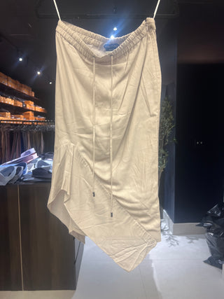Tom Ford Archive Mineral White Drawstring Skirt