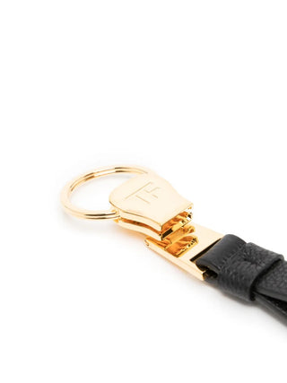 Tom Ford Womens Black & Gold Key Chain