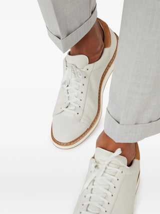 Brunello Cucinelli Mens Sneakers In Off White