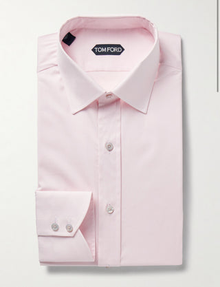 Tom Ford Pink 100% Cotton Button Down Dress Shirt