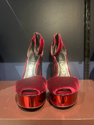 Tom Ford Archive Women’s Red Suede High Heel