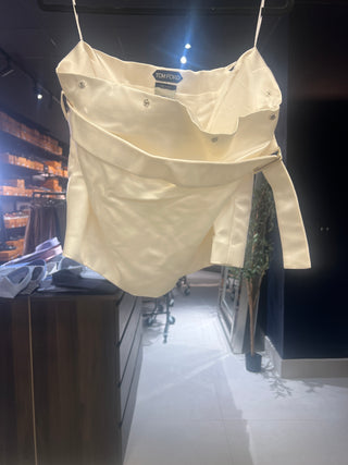 Tom Ford ArchiveWhite Skirt