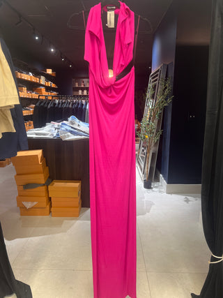 Tom Ford Archive Hot Pink Gown