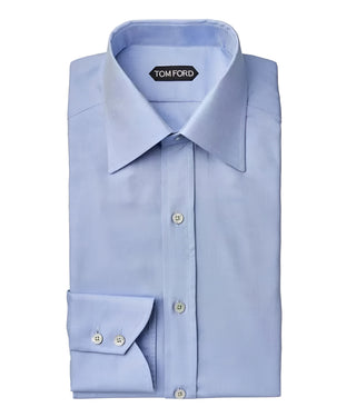 Tom Ford Mans Light Blue Dress Shirt