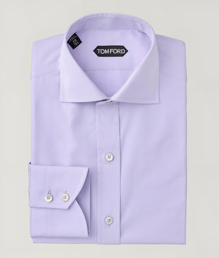 Tom Ford Men’s Lavender Button Down Dress Shirt