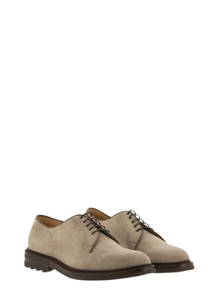 BRUNELLO CUCINELLI MEN'S SHOES IN BEIGE