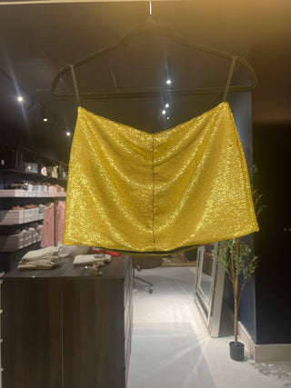 Tom Ford Archive Gold Sparkly Skirt