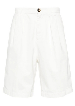 Brunello Cucinelli Mens Shorts In White