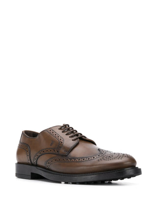 Tod's Smooth Leather Derby Brogues