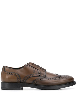 Tod's Smooth Leather Derby Brogues