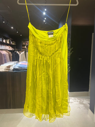 Tom Ford Archive Womens Yellow Skirt