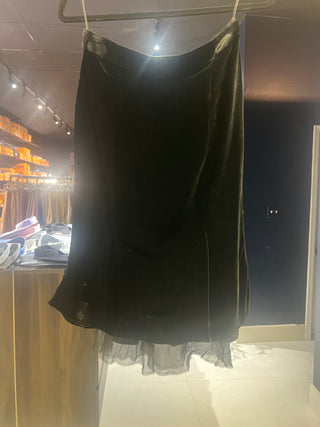 Tom Ford Archive Black Velvet Skirt