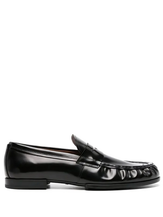 Tod's Glossy Leather Penny Loafers