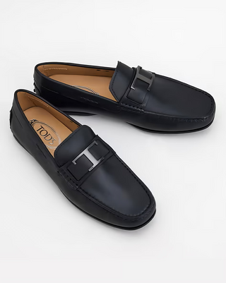 Tod's Mens Loafers Metal logo