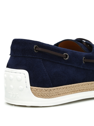 Tod's Suede Jute Lace Ups