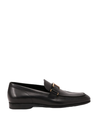 Tod's Mens Logo Leather Loafers