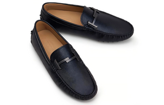 Tod's Mens Gommini Double T Loafers