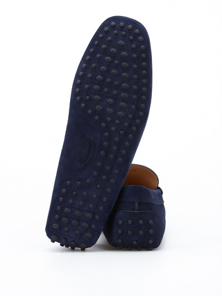 Tod's Double T Gommini Suede Loafers