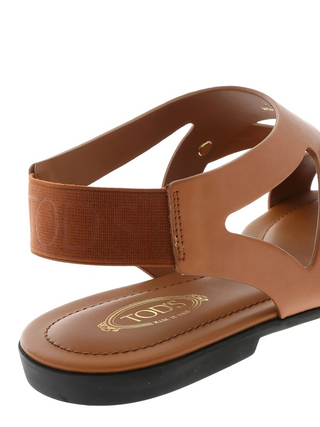 Tod's Womans Metal Detailed Sandals