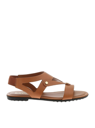 Tod's Womans Metal Detailed Sandals