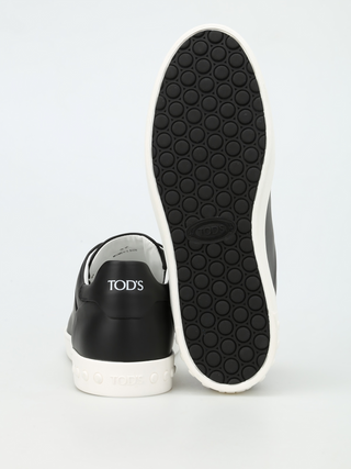 Tod’s Women’s Black Laceless Sneakers