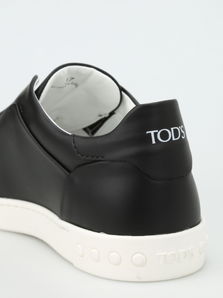 Tod’s Women’s Black Laceless Sneakers