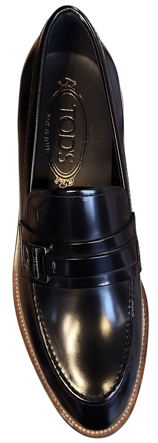 TODS MENS LOAFERS IN BLACK