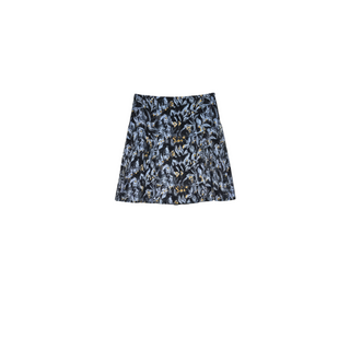 Christian Dior Women's Printed Silk Blend Skirt