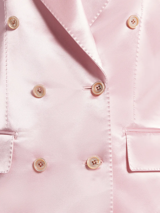 Tom Ford Womens Pink Wallis Double Breasted Jacket