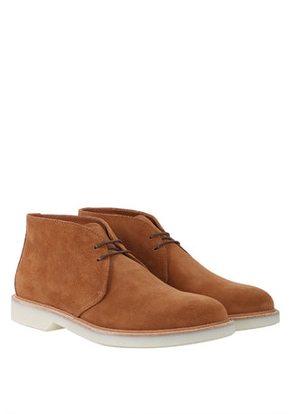 BRUNELLO CUCINELLI MEN'S BOOTS IN BROWN