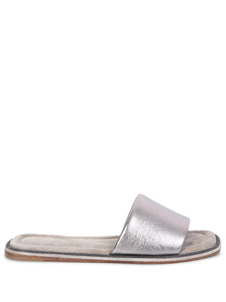 Brunello Cucinelli Women's Sandals In Titanium