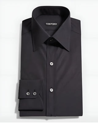 Tom Ford Men’s Black Button Down Dress Shirt