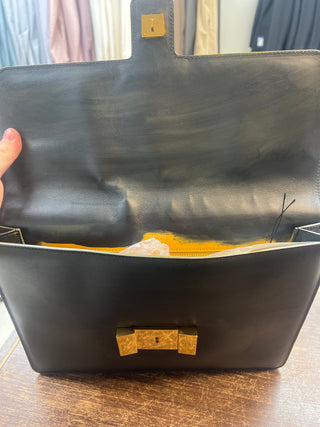 Tom Ford Large Shaded Calf Sienna Day Bag Shoulder Bag Black Leather