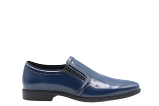 Tods Mens Baltic Blue Penny Loafer