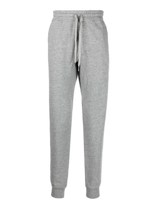 Tom Ford Mens Drawstring Fastening Track Pants in Gray