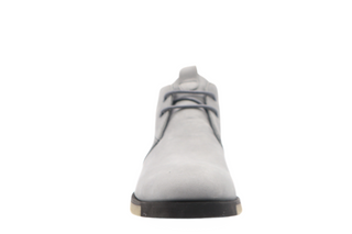 Tods Mens Light Blue Grey Ankle Lace Up Boot Shoe