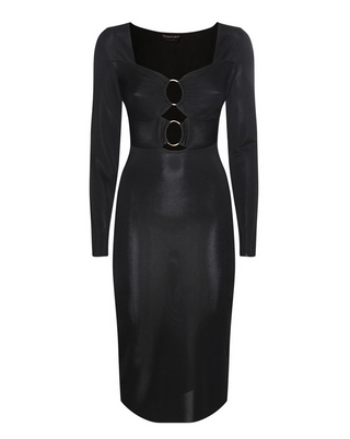 Tom Ford Womens Viscose Dress In Black