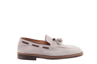 Brunello Cucinelli Men's Loafers In Beige