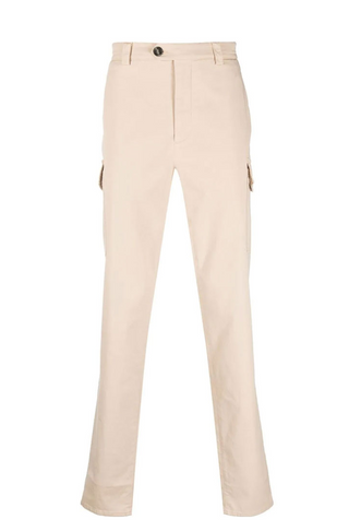 Brunello Cucinelli Mens Trousers In Beige