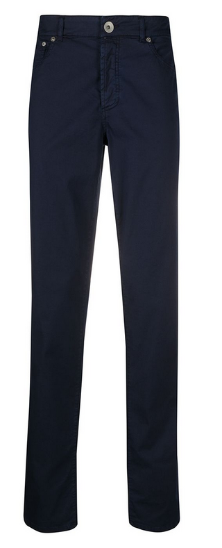Brunello Cucinelli Mens Trousers In Navy