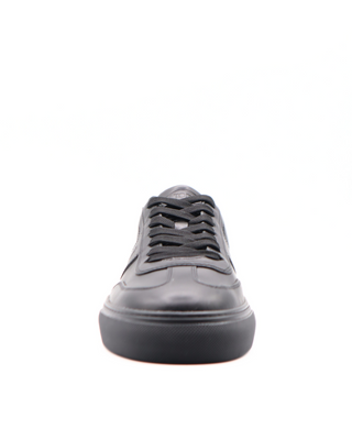 Tods Mens Black Leather Lace Up Casual Sneaker Shoe