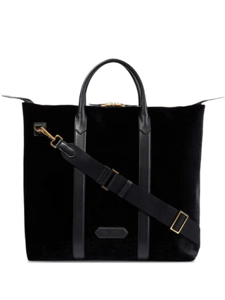 Tom Ford Mens Handle Travel Bag in Black