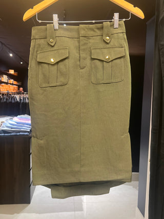 Tom Ford Archive Green Skirt