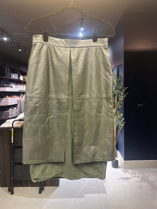 Tom Ford Archive Womens Olive Green Skirt