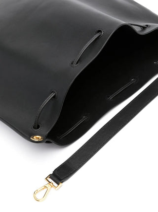 Tom Ford Womens Leather Strap Black Bag