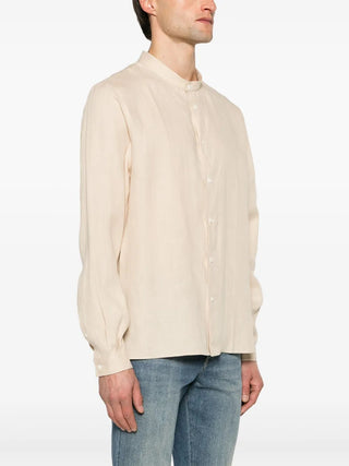 Brunello Cucinelli Mens Shirt In Sand