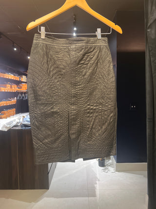Tom Ford Archive Black Leather Skirt