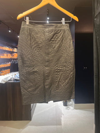 Tom Ford Archive Black Leather Skirt