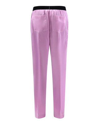 Tom Ford Womens Silk Trousers In Pink