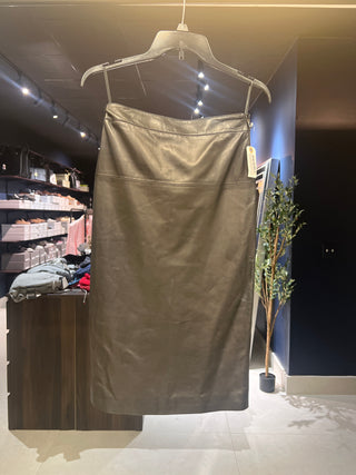 Tom Ford Archive Black Leather Skirt